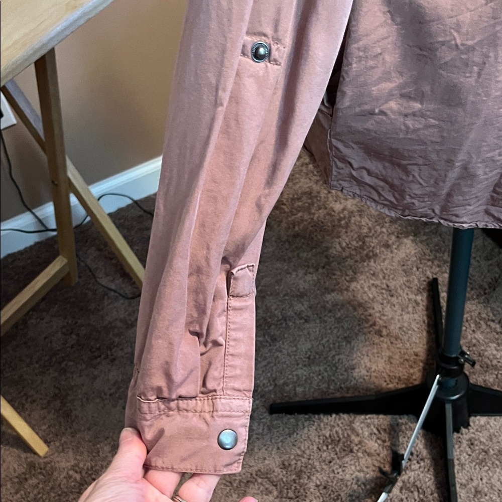 Pink Button-Up Shirt - Picture 5 of 9